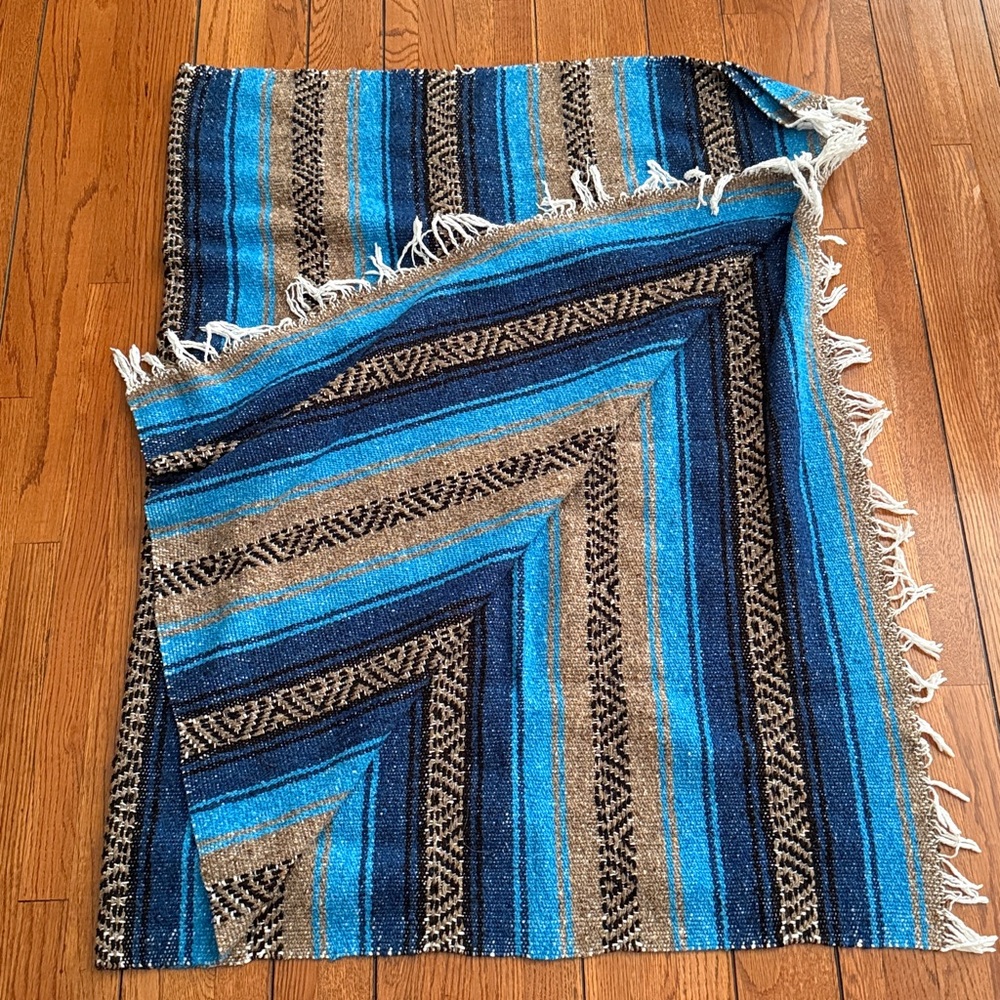 VTG | Mexican Wool Blend Blanket - Picture 3 of 3